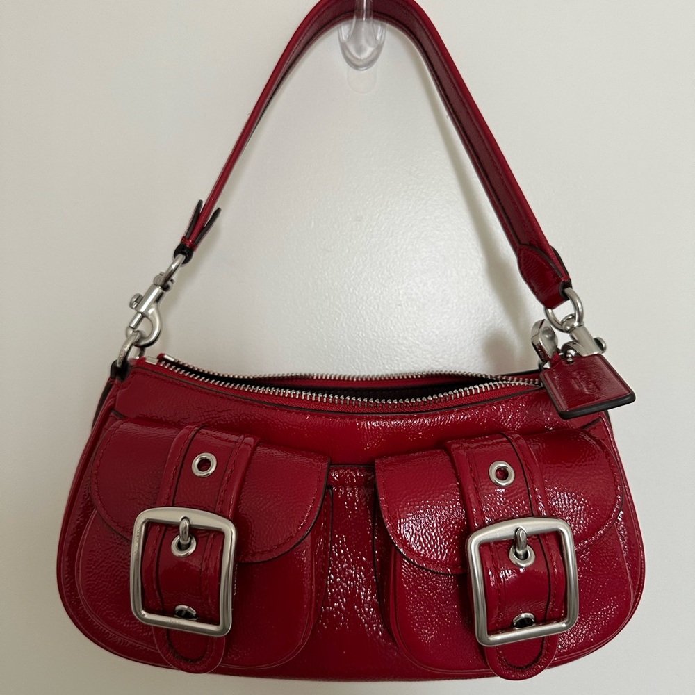 RARE NWOT Coach Ashton Baguette Bag